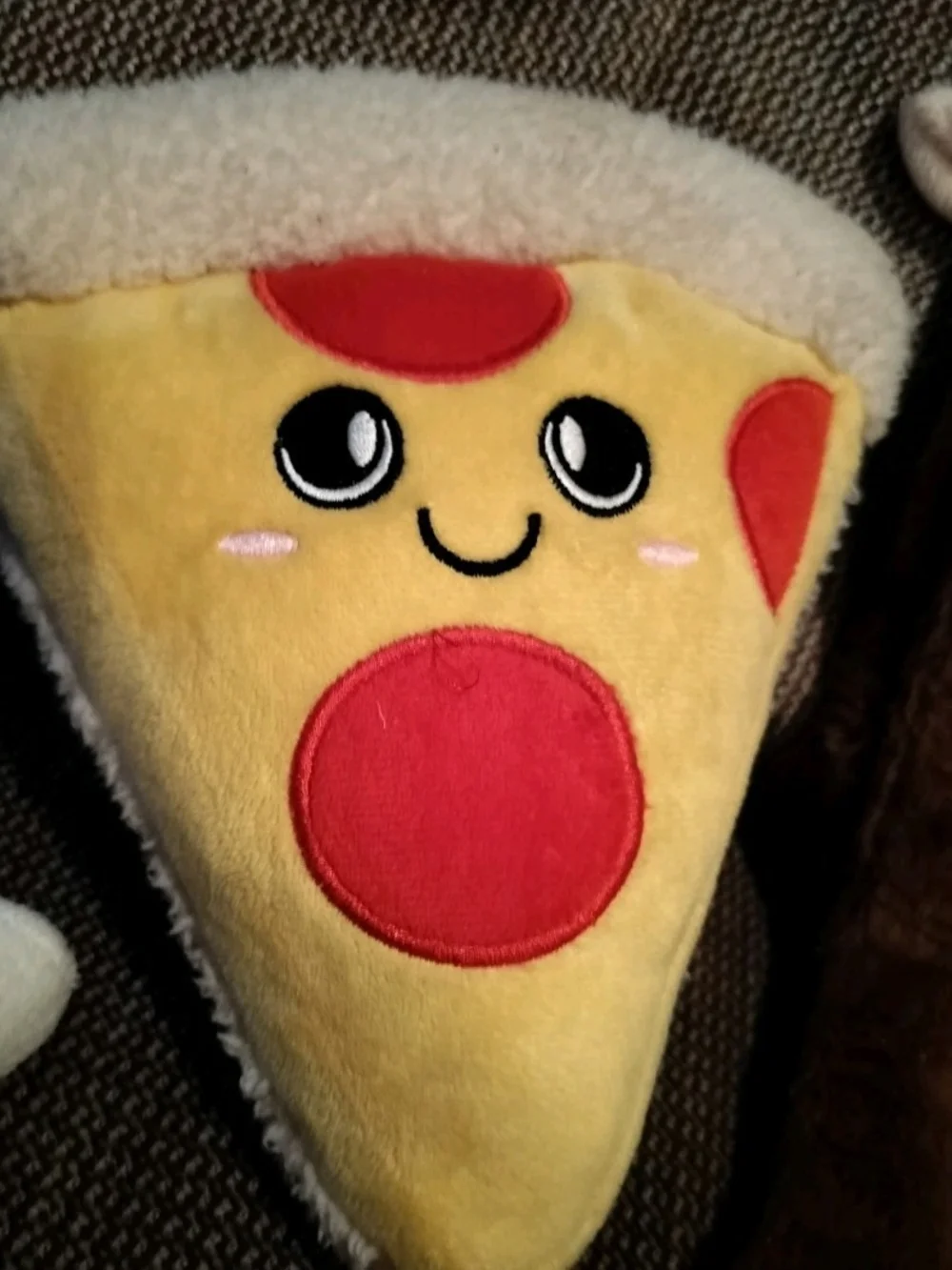 Set Of Three Dog Toys - Fox, Pizza And Monkey